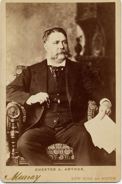 Chester Alan Arthur (1829-86), 21st President of the United States of America by American Photographer